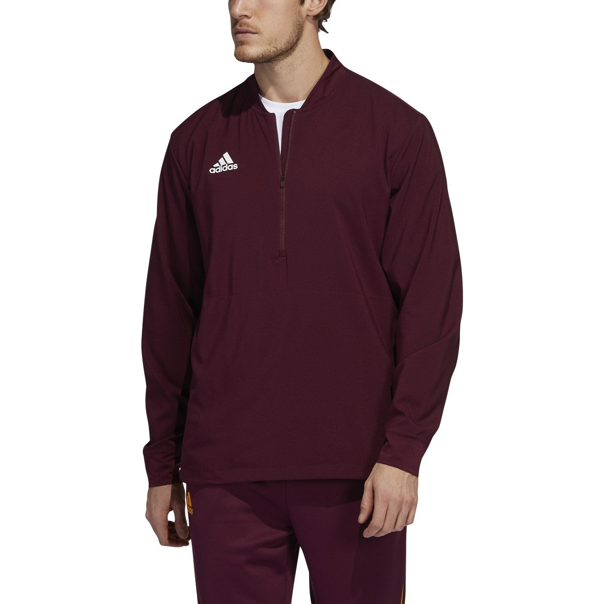 adidas Long Sleeve 1/4 Zip Top - Men's Casual