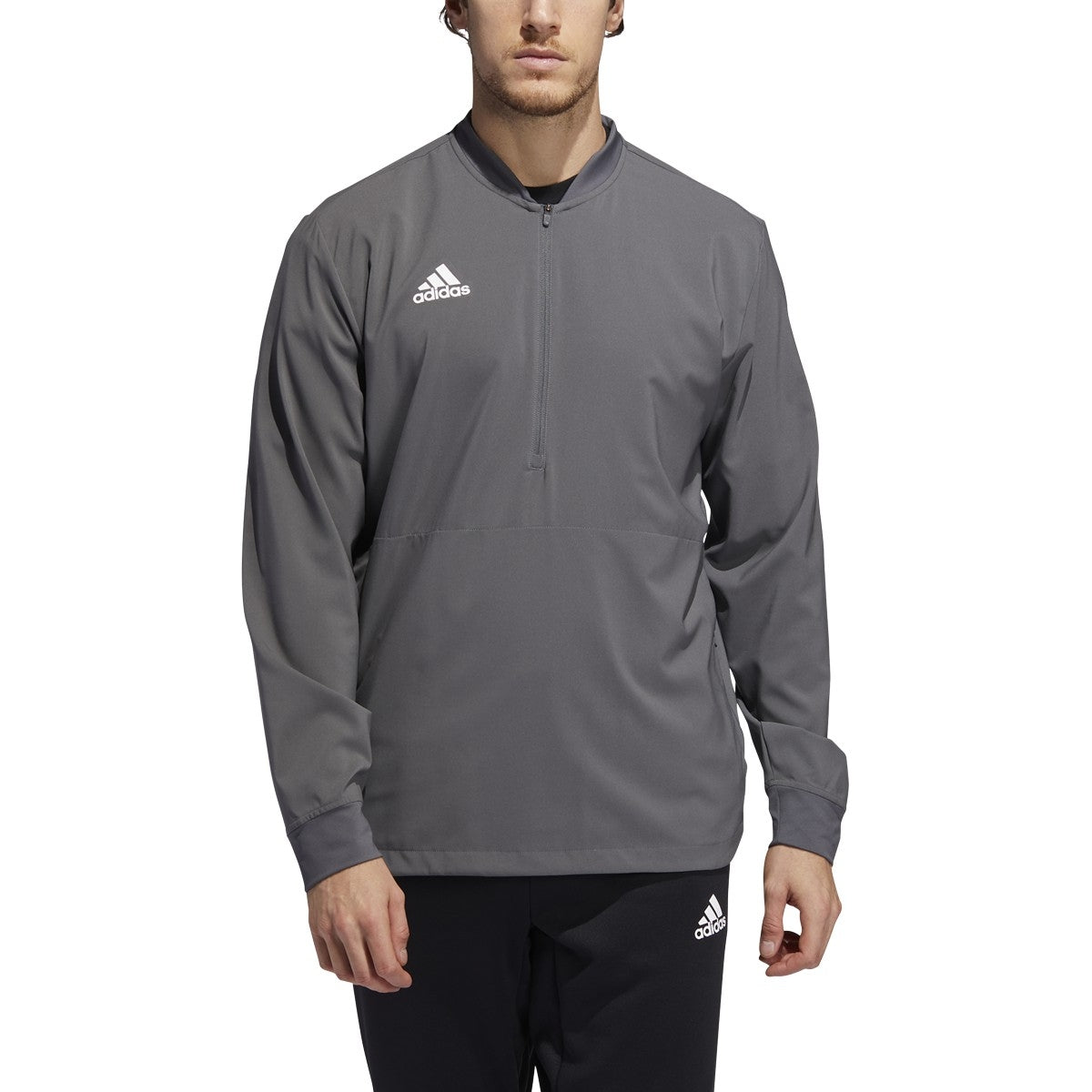 adidas Long Sleeve 1/4 Zip Top - Men's Casual