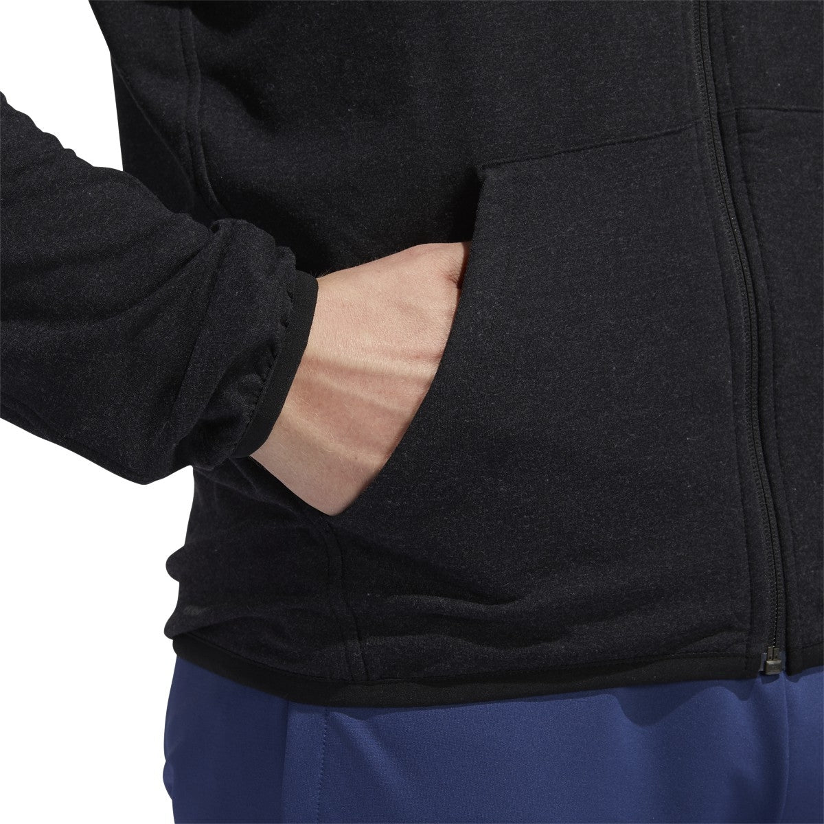 adidas City Studio Fleece Full-Zip Hoodie - Men's Casual