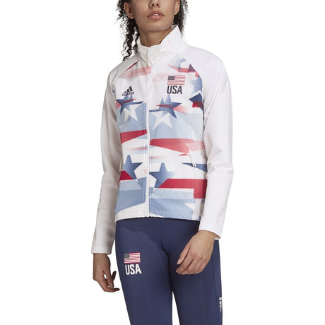 adidas USA Volleyball Warm-Up Jacket - Women's Volleyball