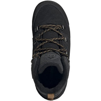 adidas Snowpitch Kids Winter Hiking Boot in Black