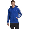 adidas Essential 3-Stripes Fleece Hoodie-Men's Training
