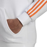 adidas Essential 3-Stripes Fleece Hoodie-Men's Training