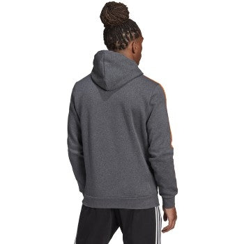 adidas Essentials 3-Stripes Pullover Hoodie - Men's Casual