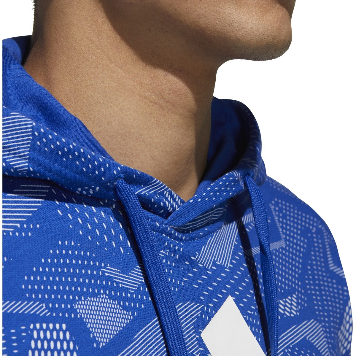 adidas Essentials Allover Print Hoodie - Men's Casual