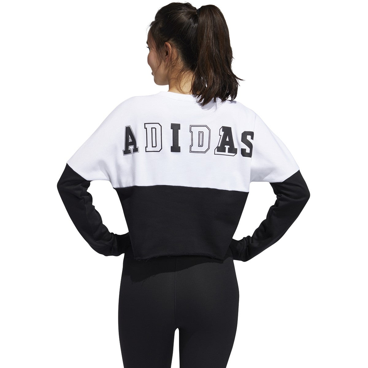 adidas Color Clash Crew Sweatshirt - Women's Casual