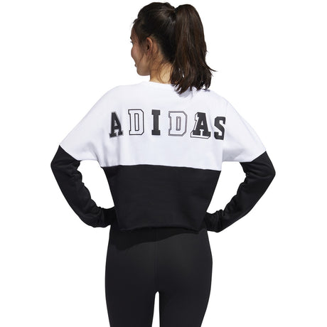 adidas Color Clash Crew Sweatshirt - Women's Casual
