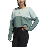 adidas Color Clash Crew Sweatshirt - Women's Casual