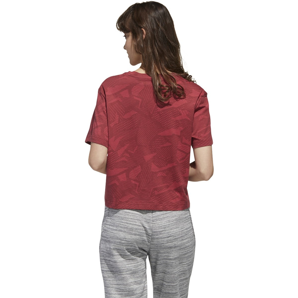 adidas Essentials Allover Print Tee - Women's Casual
