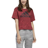 adidas Essentials Allover Print Tee - Women's Casual