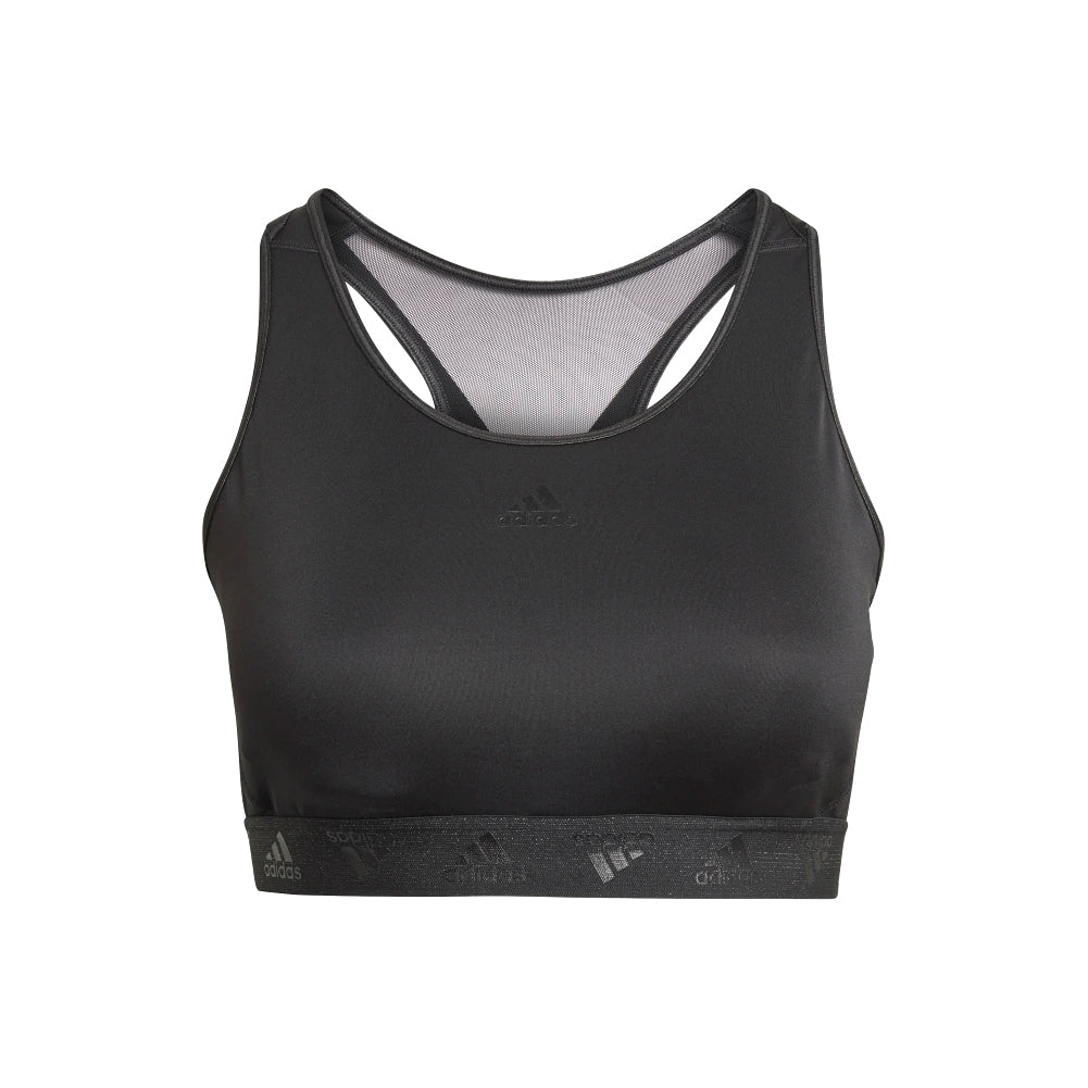 adidas Don't Rest Badge of Sport Glam On (Plus Size) Bra - Women's Training