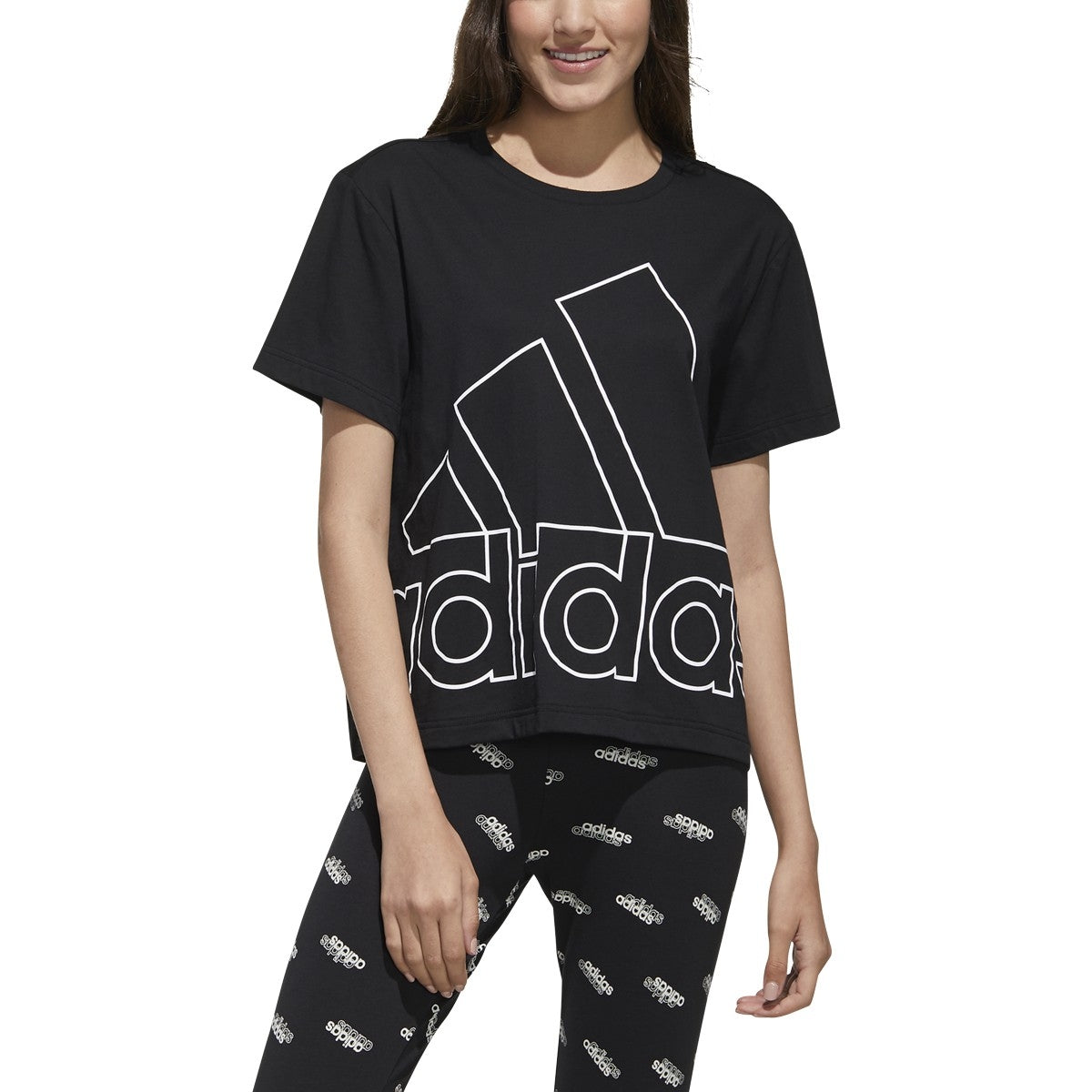 adidas Big Logo Tee - Women's Casual