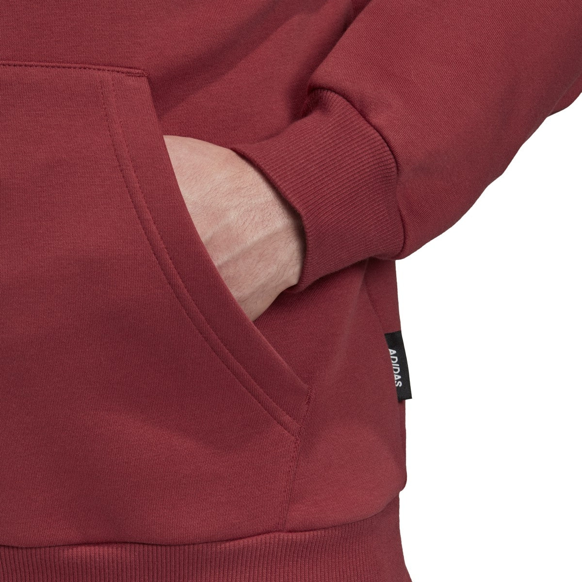 adidas Badge of Sport Fleece Hoodie - Men's Casual
