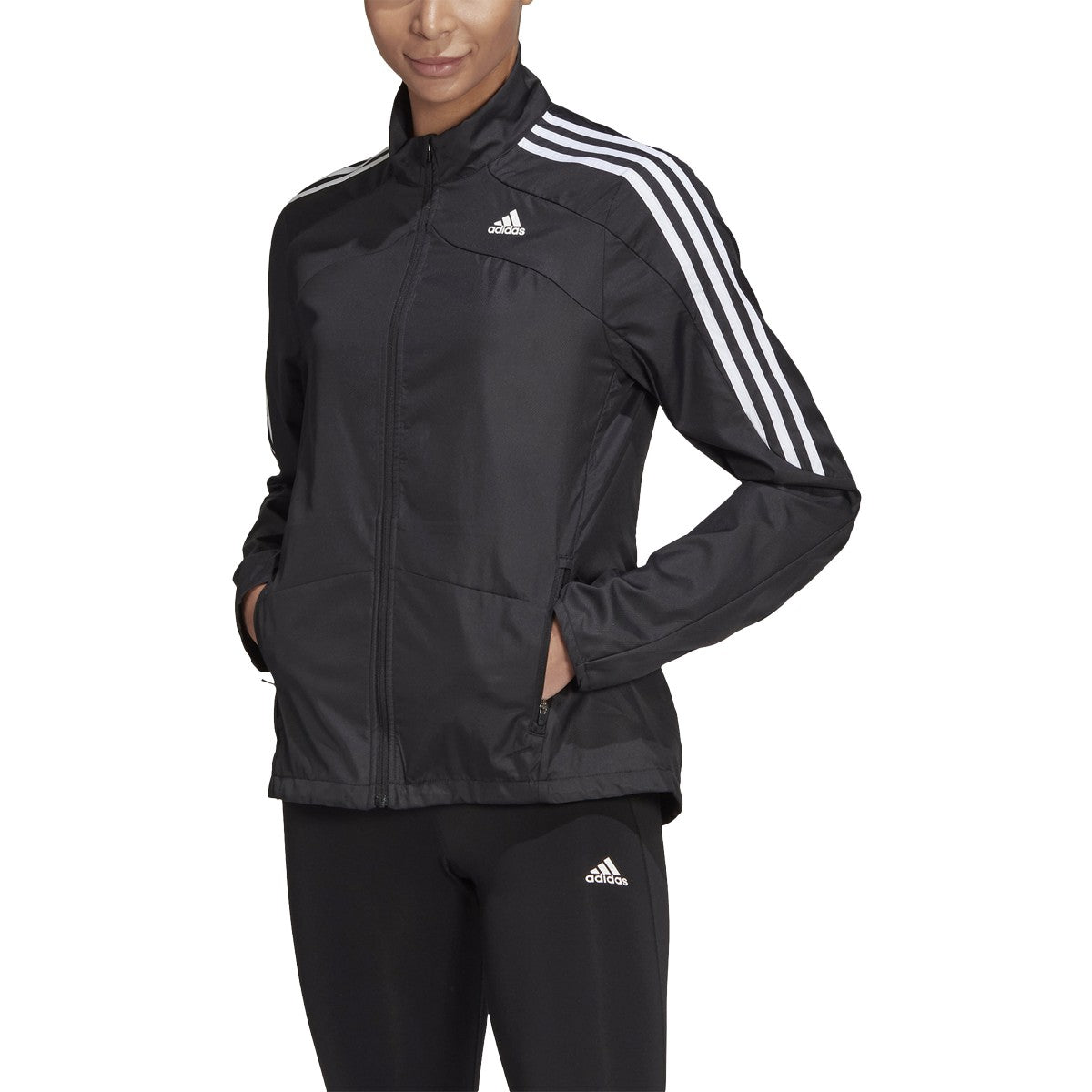 adidas Marathon 3-Stripe Jacket - Womens Running