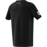 adidas Boys Club 3-Stripe Tennis T-Shirt - Boys Tennis