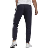 adidas Essentials French Terry Tapered Cuff 3-Stripe Pants - Mens Casual