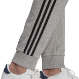 adidas Essentials French Terry Tapered Cuff 3-Stripe Pants - Mens Casual