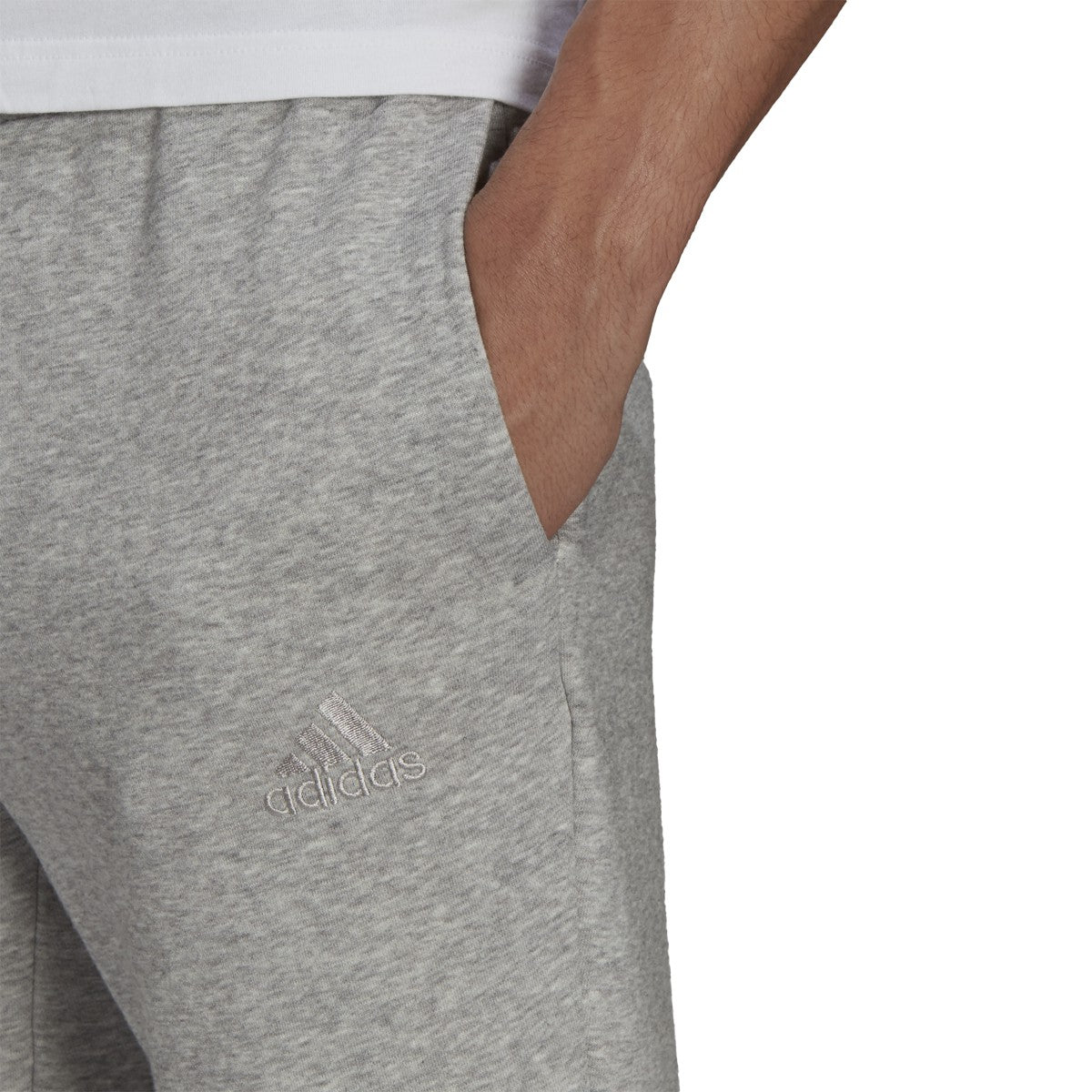 adidas Essentials Tapered Cuff Logo Pants - Mens Casual