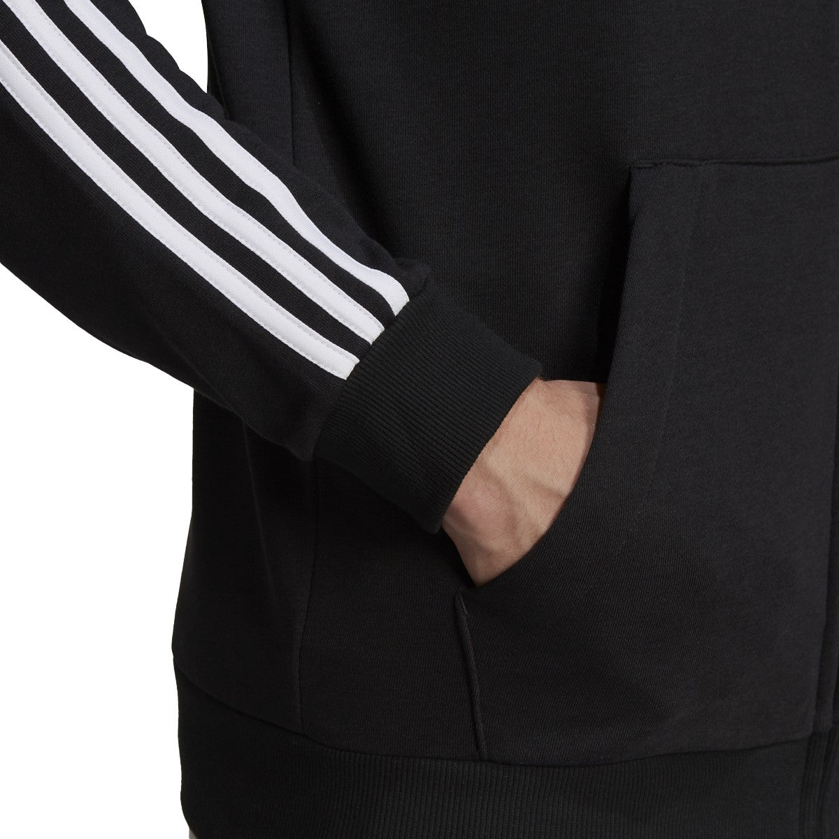 adidas Essentials Full-Zip Hoodie - Mens Casual
