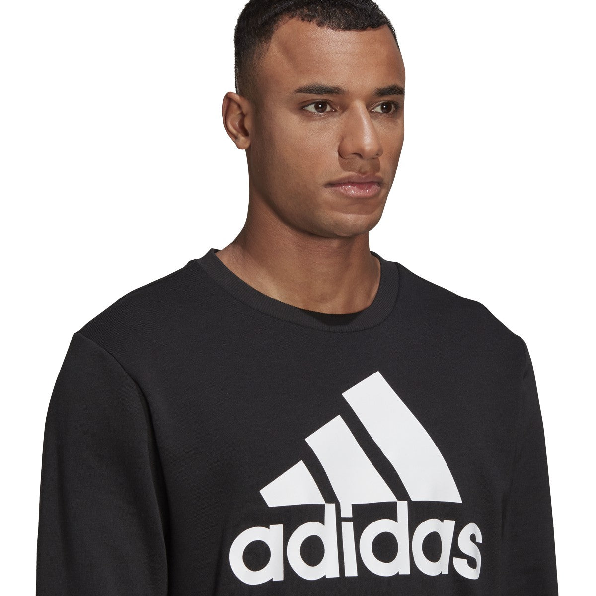adidas Essentials French Terry Big Logo Sweatshirt - Mens Casual