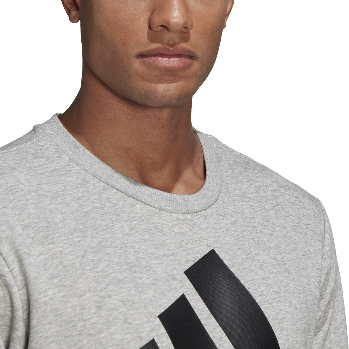adidas Essentials French Terry Big Logo Sweatshirt - Mens Casual