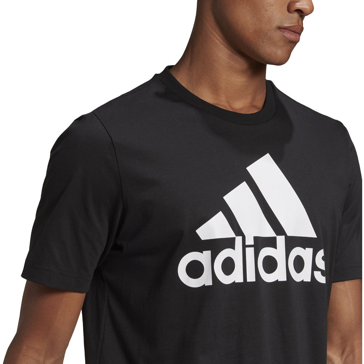 adidas Essentials Big Logo T-Shirt - Mens Casual