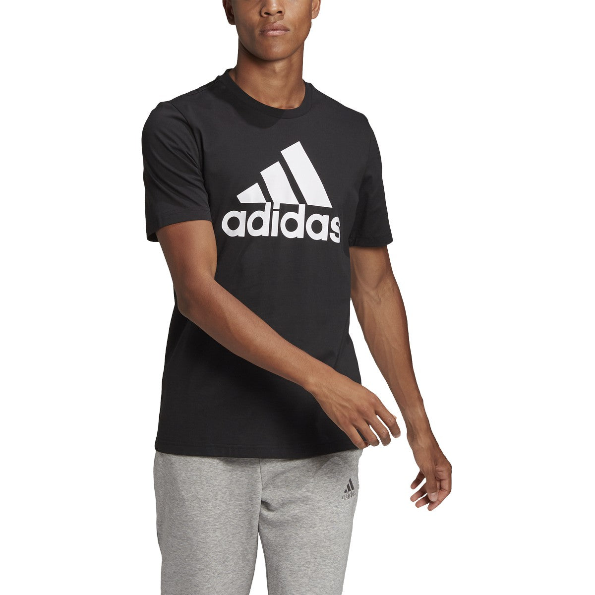 adidas Essentials Big Logo T-Shirt - Mens Casual