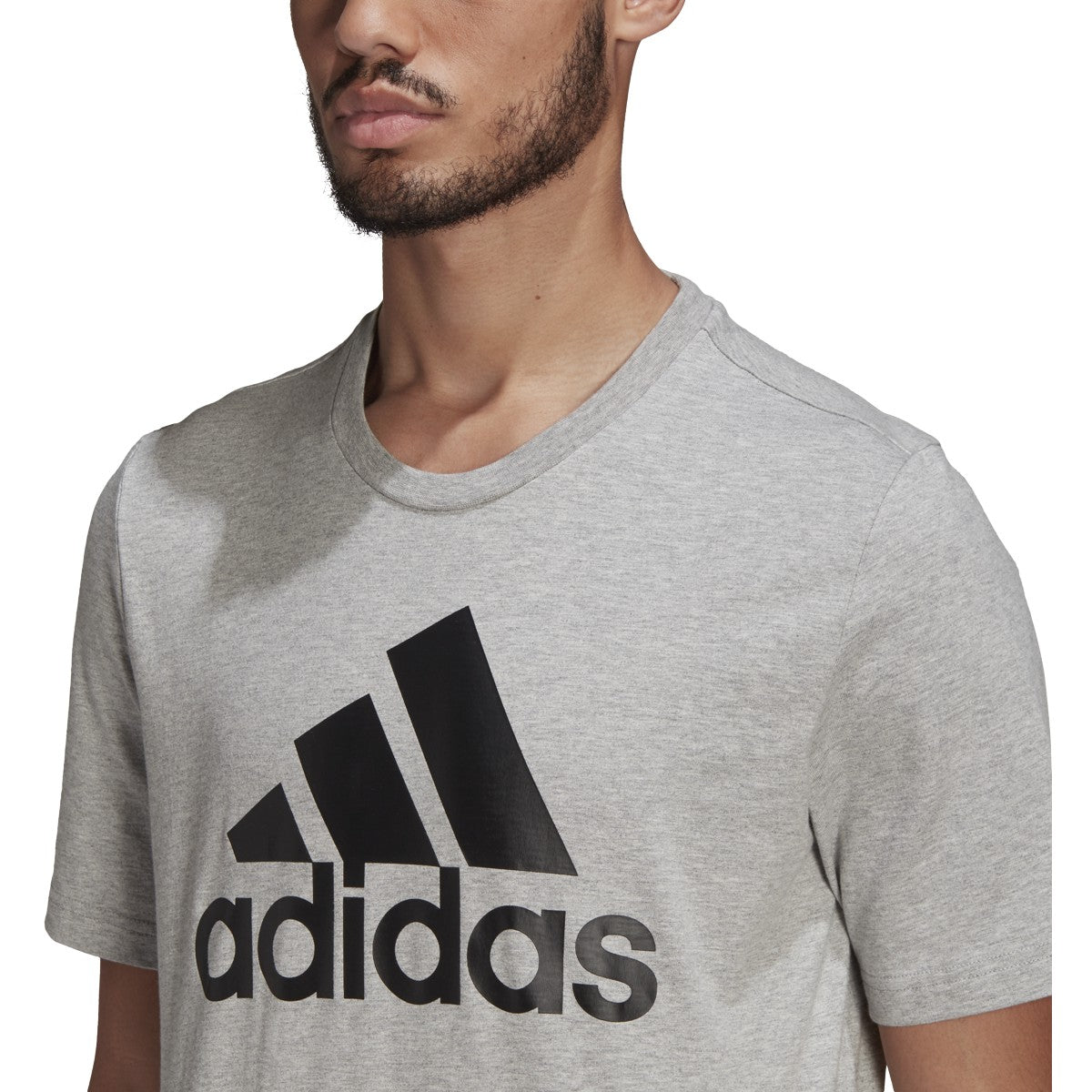 adidas Essentials Big Logo T-Shirt - Mens Casual