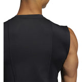 adidas Techfit Sleeveless Fitted Tee - Mens Training