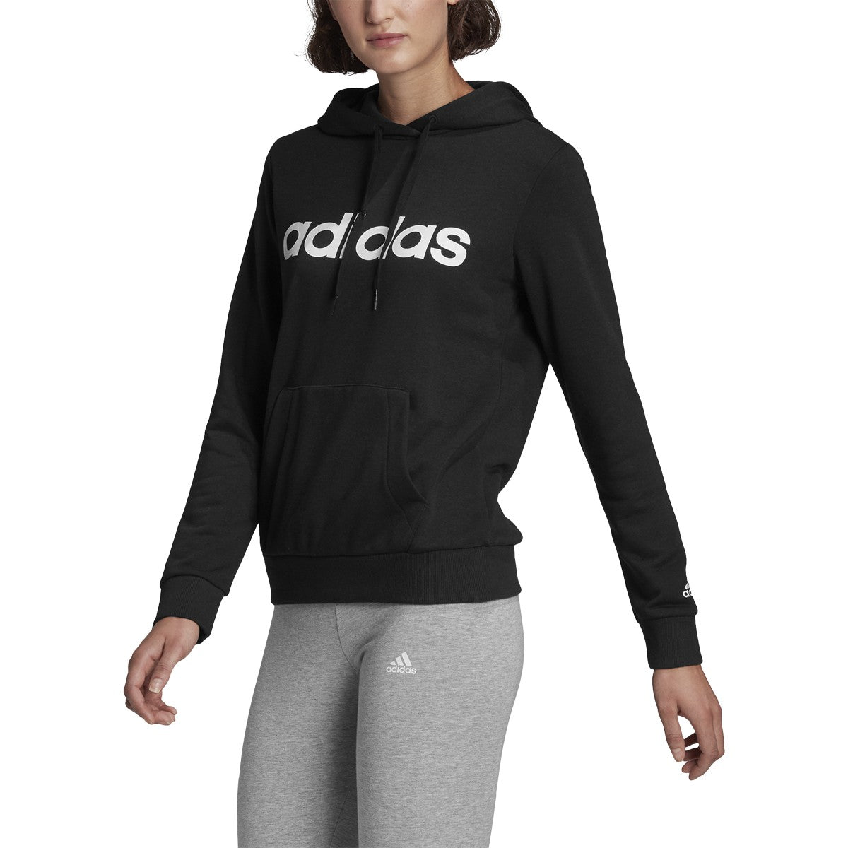 adidas Essentials Logo Hoodie - Womens Casual