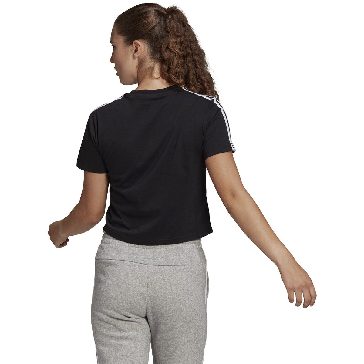 adidas Essentials Loose Crop T-Shirt - Womens Casual