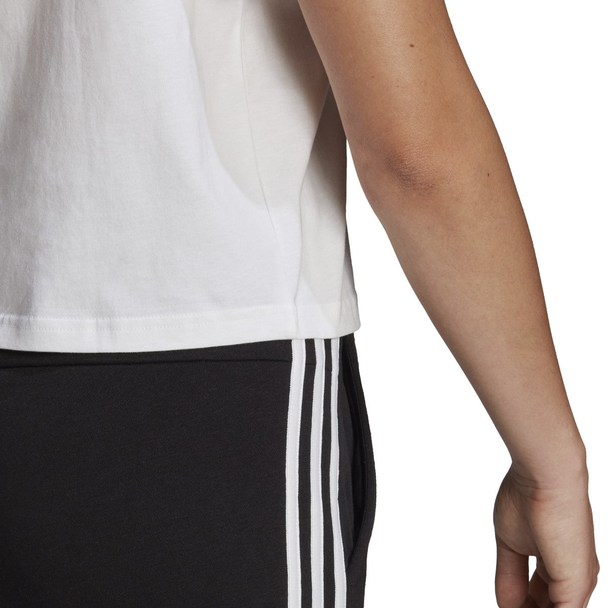 adidas Essentials Loose Crop T-Shirt - Womens Casual