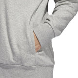 adidas Essentials Linear Fleece Hoodie (Plus Size) - Women's Casual