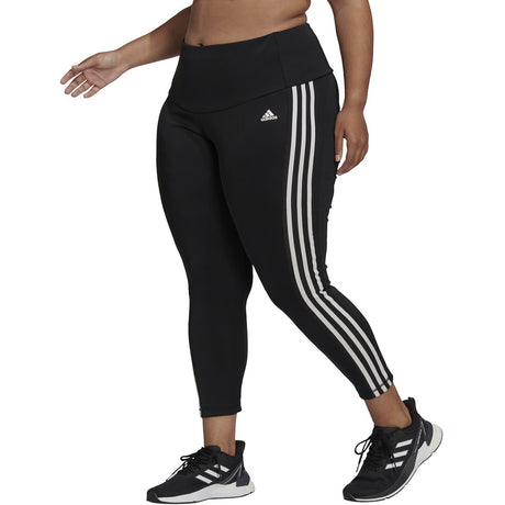 adidas High Rise 3-Stripes 7/8 Tights Plus Size - Womens Training