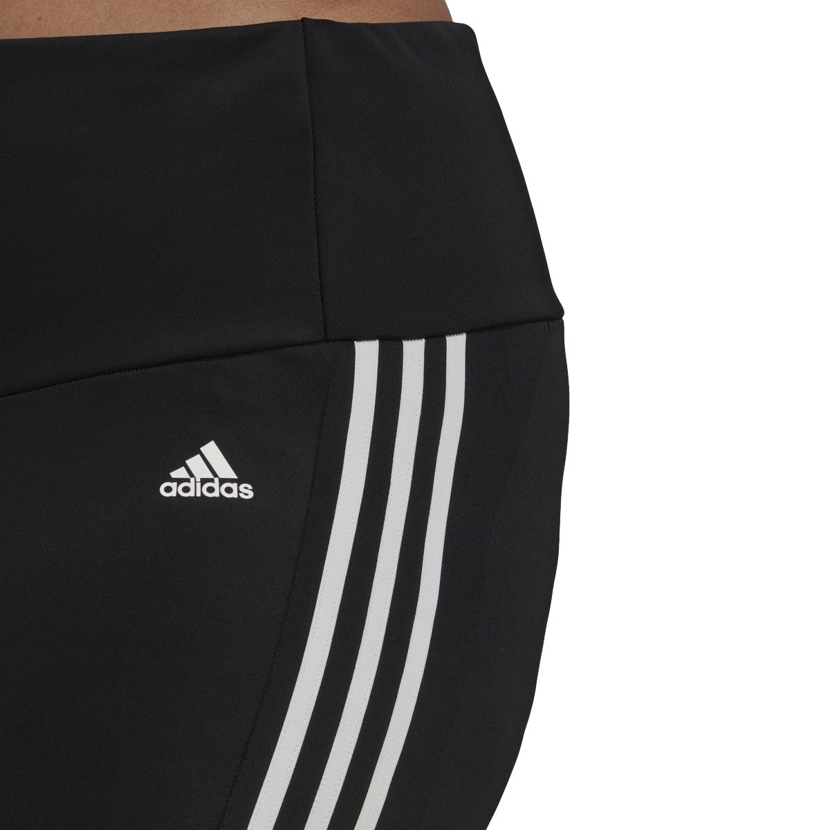 adidas High Rise 3-Stripes 7/8 Tights Plus Size - Womens Training