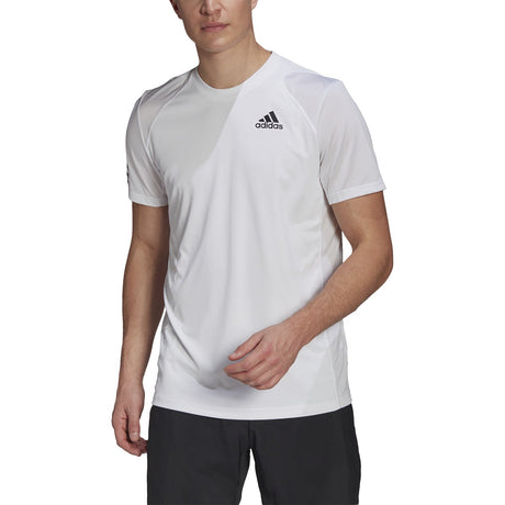 adidas Club 3-Stripe Tennis Tee - Mens Tennis