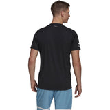 adidas Club 3-Stripe Tennis Tee - Mens Tennis