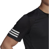 adidas Club 3-Stripe Tennis Tee - Mens Tennis