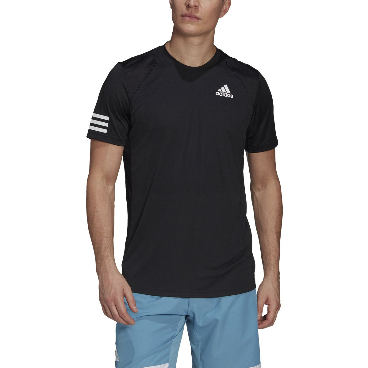 adidas Club 3-Stripe Tennis Tee - Mens Tennis