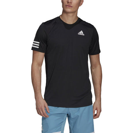 adidas Club 3-Stripe Tennis Tee - Mens Tennis
