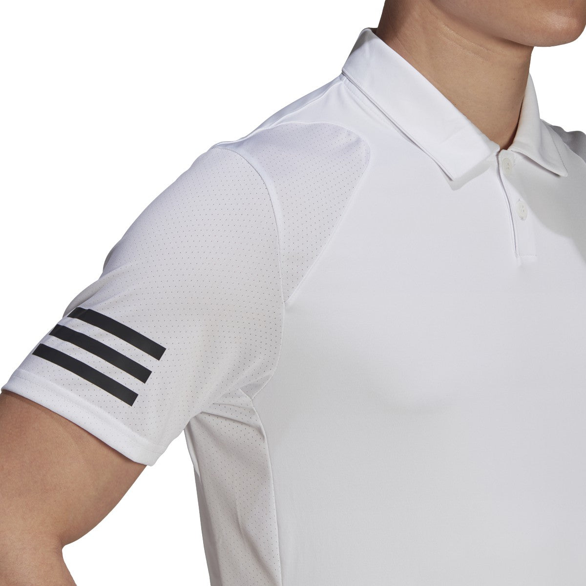 adidas Club 3-Stripe Polo Shirt - Mens Tennis