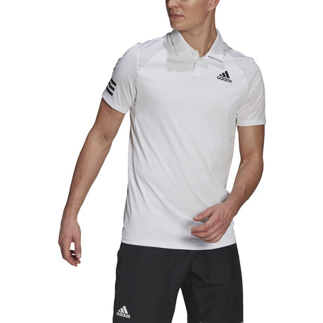 adidas Club 3-Stripe Polo Shirt - Mens Tennis
