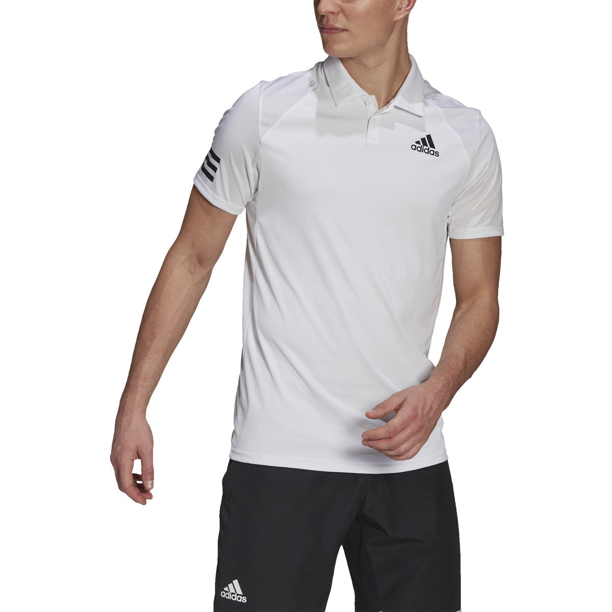 adidas Club 3-Stripe Polo Shirt - Mens Tennis