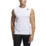 adidas Techfit Sleeveless Fitted Tee - Mens Training