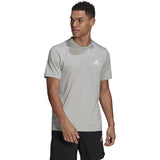 adidas Designed 2 Move Heather Stretch T-Shirt - Mens Training