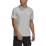 adidas Designed 2 Move Heather Stretch T-Shirt - Mens Training
