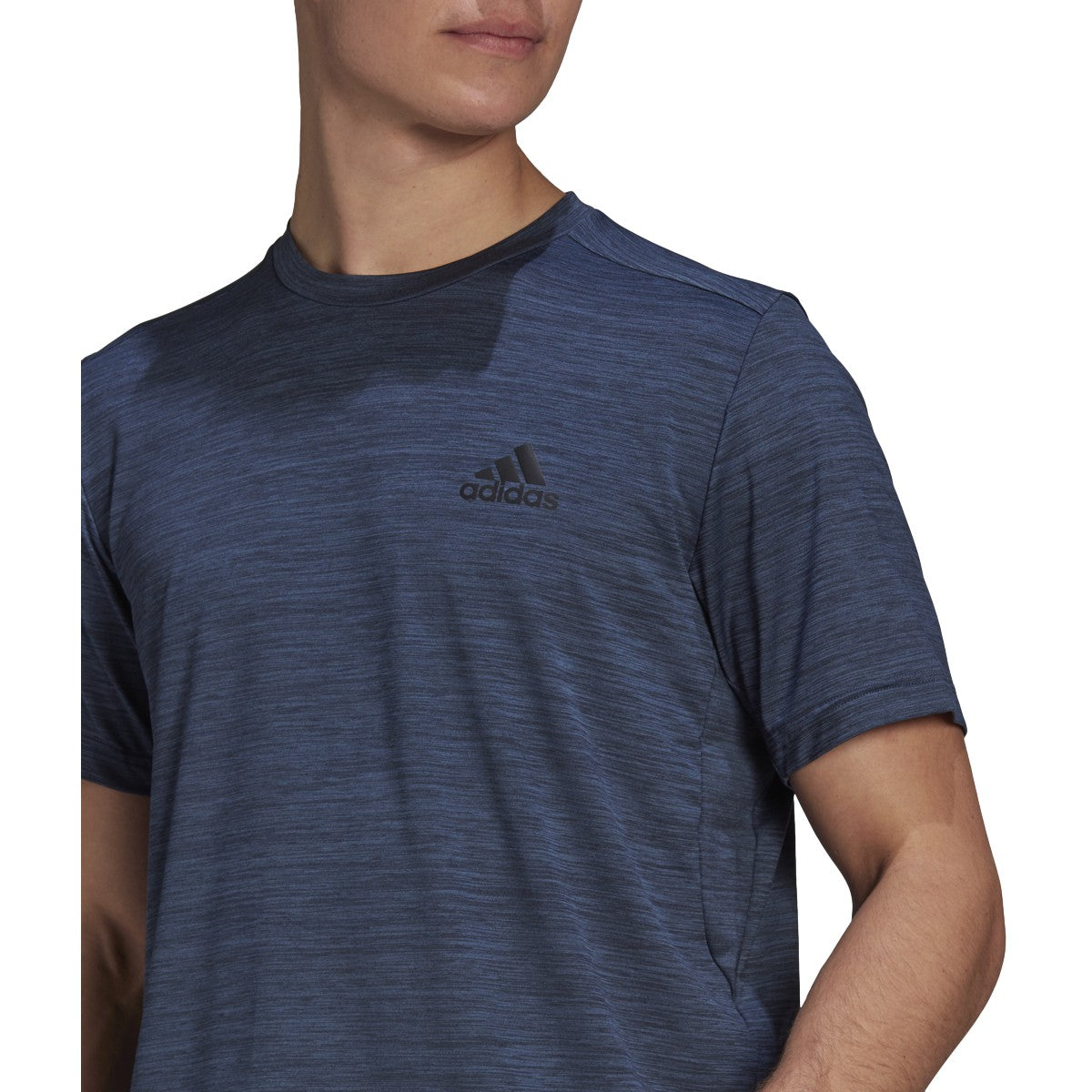 adidas Designed 2 Move Heather Stretch T-Shirt - Mens Training