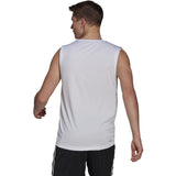 adidas Designed 2 Move 3-Stripe Tank Top - Mens Training
