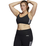 adidas All Me 3 Stripes Plus Size Bra - Womens Training