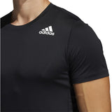 adidas Techfit Fitted Short Sleeve Top - Mens Training